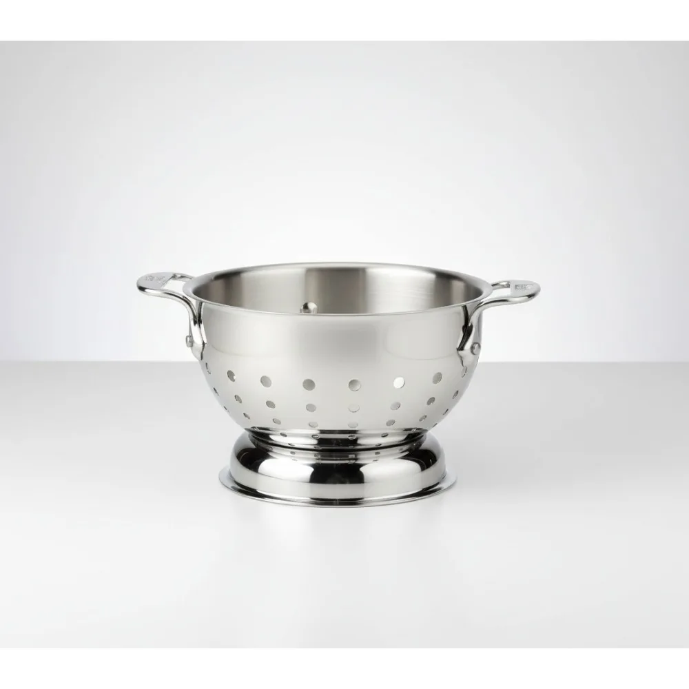 Premium Stainless Steel Colander 1.5 Quart Pasta Strainer with Handle - Kitchen Essential for Home Cooks
Premium Stainless Steel Colander 1.5 Quart Pasta Strainer with Handle - Kitchen Essential for Home Cooks