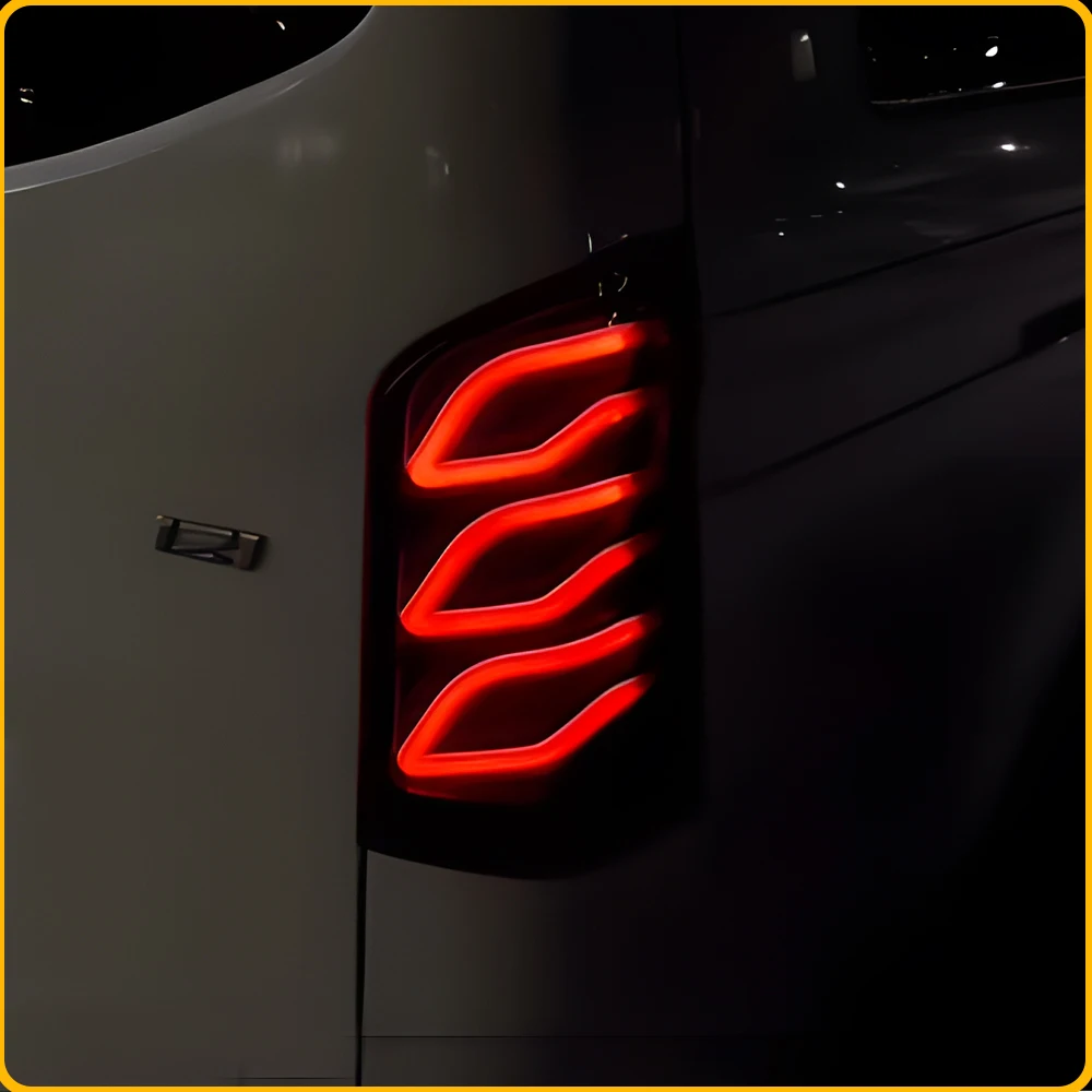 For Benz Vito W447 2016-2018 Auto Rear Lamps Assembly Upgrade LED Dynamic Flashing Taillights Car Accessories Plug and Play
For Benz Vito W447 2016-2018 Auto Rear Lamps Assembly Upgrade LED Dynamic Flashing Taillights Car Accessories Plug and Play