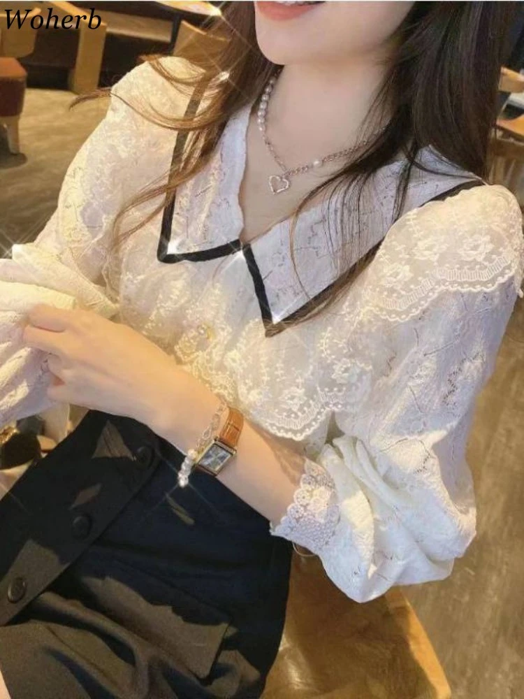 Укороченные топы, женская одежда, Blusas Mujer De Moda, туника с длинными рукавами, блузки с оборками, лоскутные милые рубашки, кружевная осенняя блузка
Укороченные топы, женская одежда, Blusas Mujer De Moda, туника с длинными рукавами, блузки с оборками, лоскутные милые рубашки, кружевная осенняя блузка