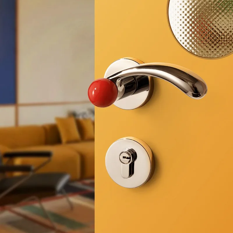 Retro Bedroom, Indoor Wooden Door, Door Lock, Magnetic/suction Silent, Antique Style Dopamine Split Handle Lock
Retro Bedroom, Indoor Wooden Door, Door Lock, Magnetic/suction Silent, Antique Style Dopamine Split Handle Lock