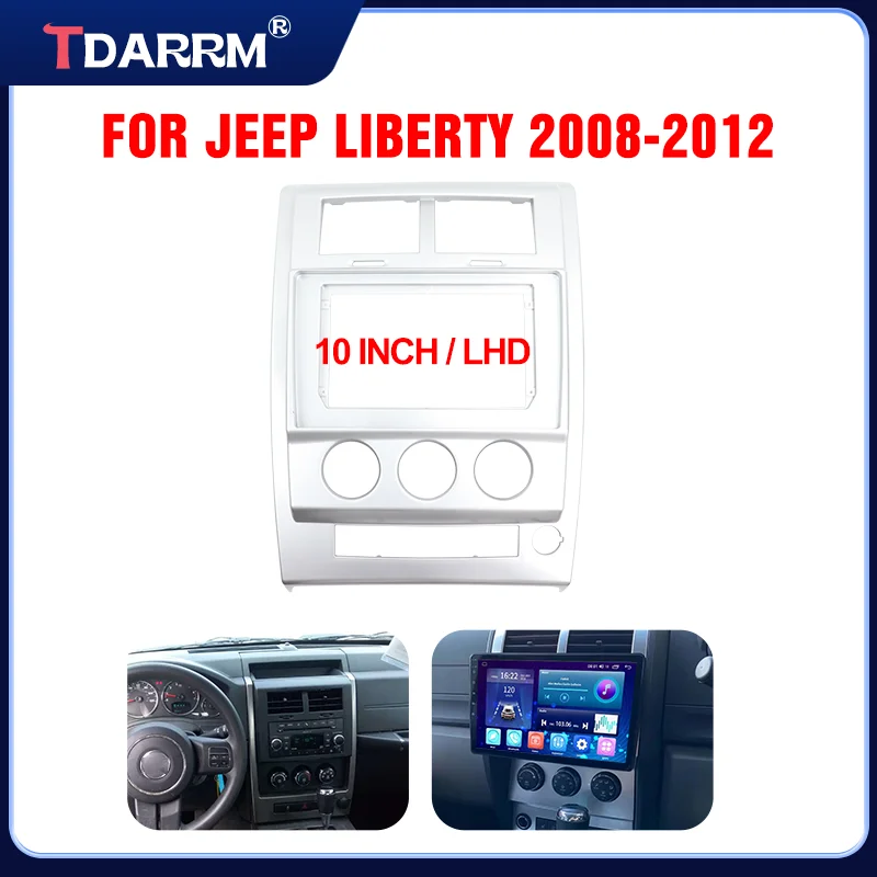 10.1 Inch Car Radio Fascia Stereo Android GPS Multimedia Radio Panel Dashboard LHD Frame Kit For JEEP LIBERTY 2008 2009-2012
10.1 Inch Car Radio Fascia Stereo Android GPS Multimedia Radio Panel Dashboard LHD Frame Kit For JEEP LIBERTY 2008 2009-2012