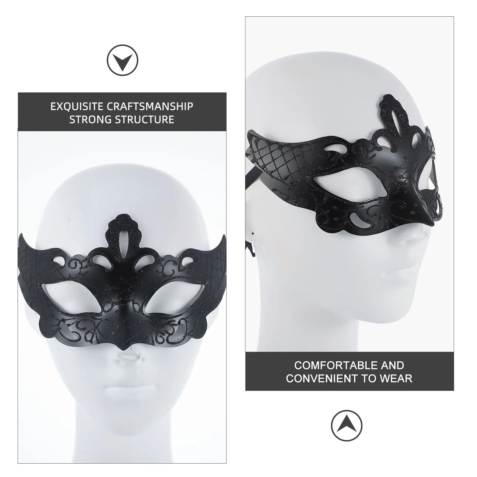 Sexy Half Face Masquerade Mask Cosplay Costume Props Dance Club Event Decor Roleplay Night Festival Carnivals Ball
Sexy Half Face Masquerade Mask Cosplay Costume Props Dance Club Event Decor Roleplay Night Festival Carnivals Ball