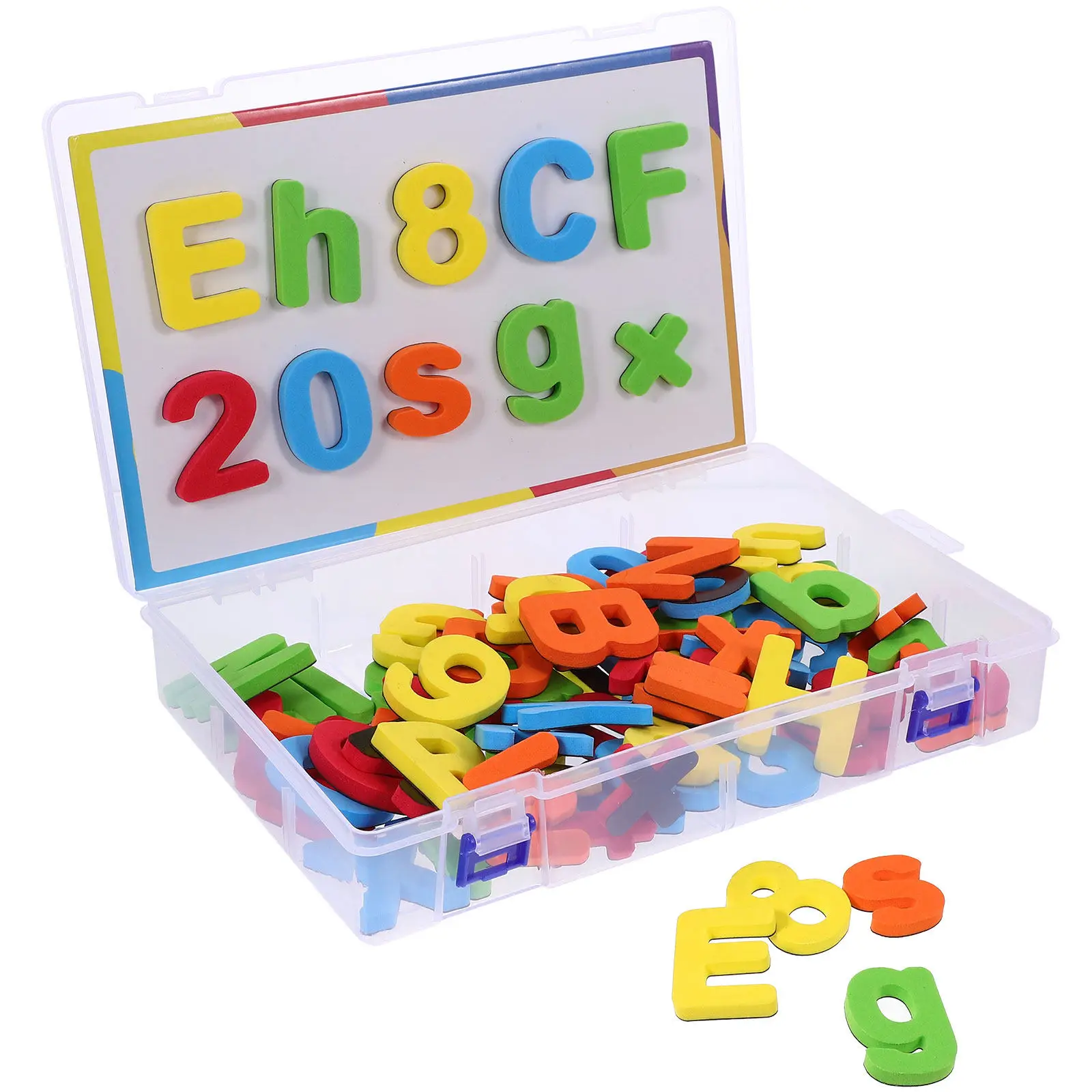 1Set Magnetic Alphabet Number Symbol Educational Fridge Magnets Set for Preschool Early Learning Letters Numbers Puzzle
1Set Magnetic Alphabet Number Symbol Educational Fridge Magnets Set for Preschool Early Learning Letters Numbers Puzzle
