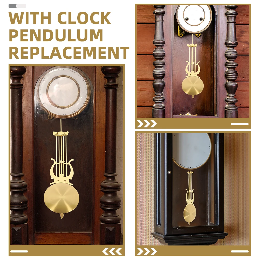 2pcs Clock Pendulum Metal Wall Clock Supply Vintage Replacement Parts DIY Mechanism Decorative Weight Swing Home Smart
2pcs Clock Pendulum Metal Wall Clock Supply Vintage Replacement Parts DIY Mechanism Decorative Weight Swing Home Smart
