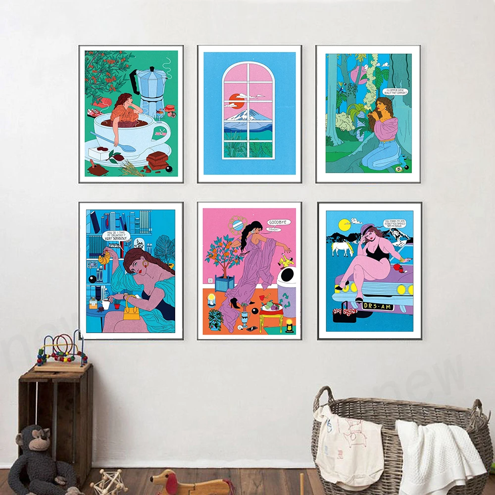 Vintage Canvas Painting Feminist Art Quote Funny Women Poster and Print Fashion Feminism Picture for Living Room Home Decor
Vintage Canvas Painting Feminist Art Quote Funny Women Poster and Print Fashion Feminism Picture for Living Room Home Decor