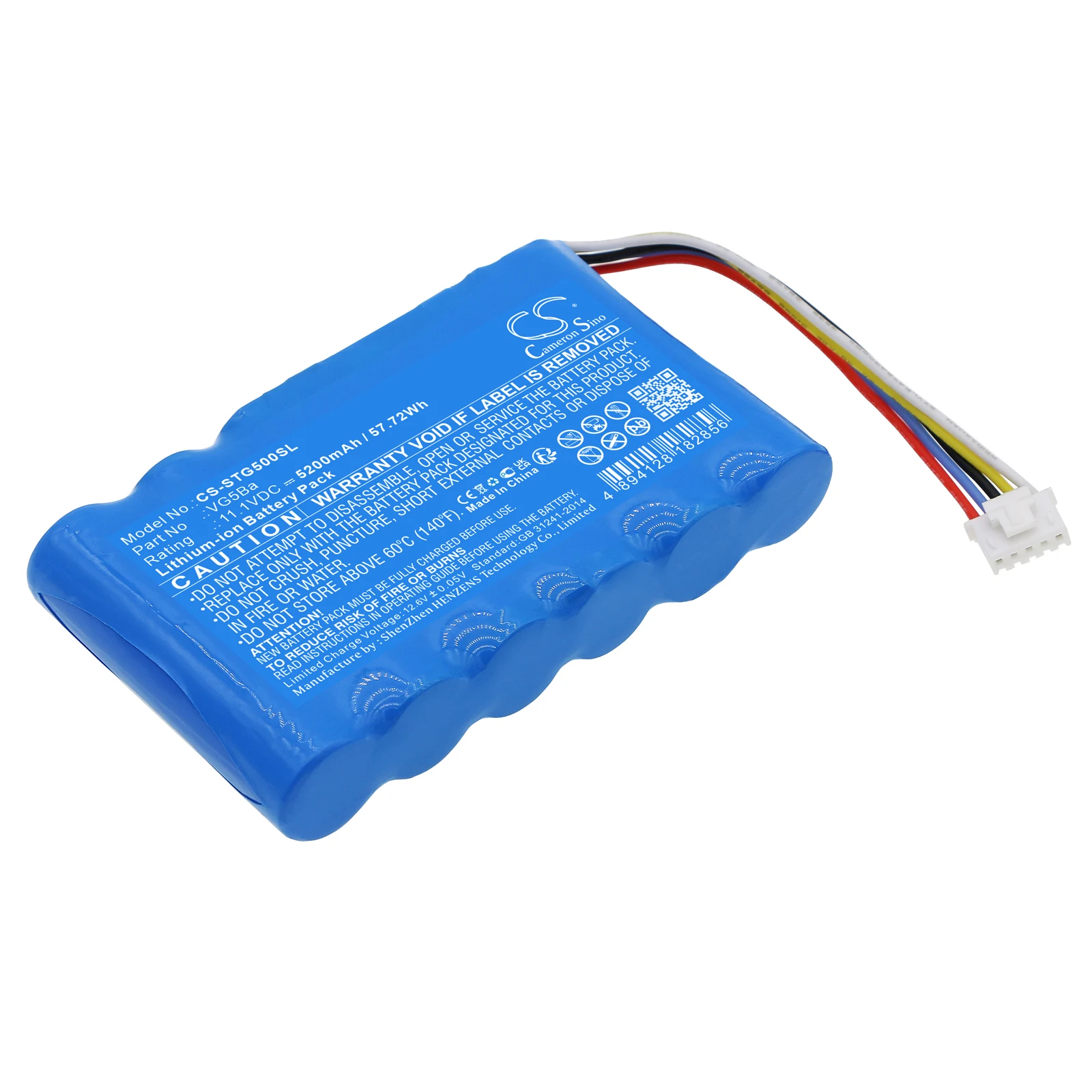 Аккумулятор для колонки Cameron Sino 11.1V 5200mAh VG5Ba для Soundcast VG5 +Инструмент
Аккумулятор для колонки Cameron Sino 11.1V 5200mAh VG5Ba для Soundcast VG5 +Инструмент