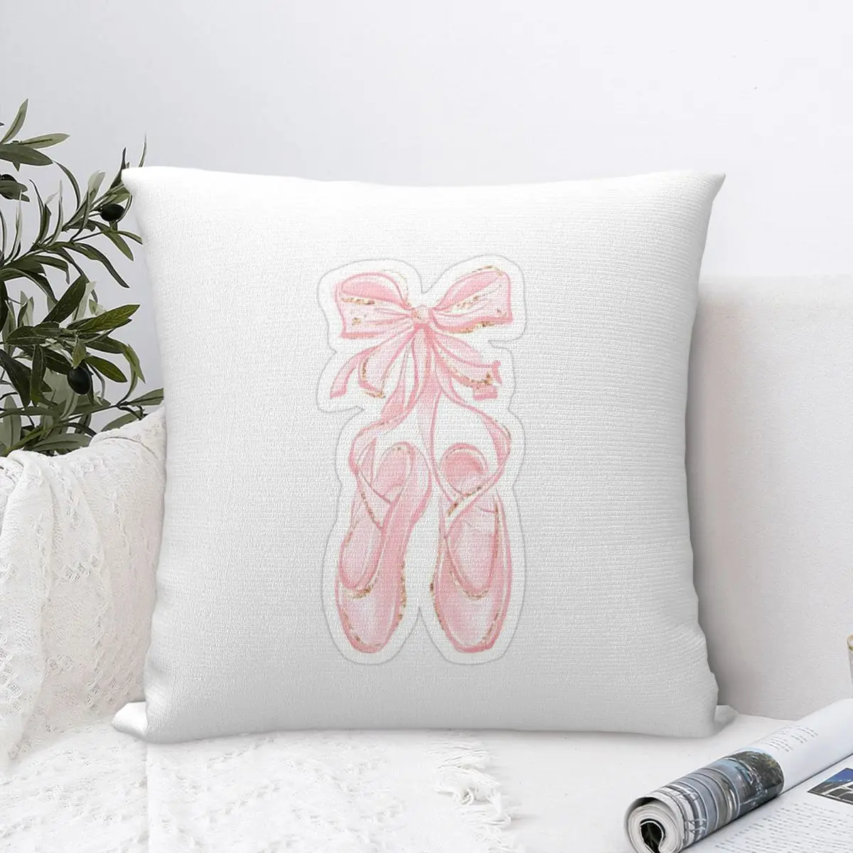Fashion Ballet Shoes Pillowcase Cushion Comfort Throw Pillow Sofa Decorative Cushions Used for Home Bedroom Living Room
Fashion Ballet Shoes Pillowcase Cushion Comfort Throw Pillow Sofa Decorative Cushions Used for Home Bedroom Living Room