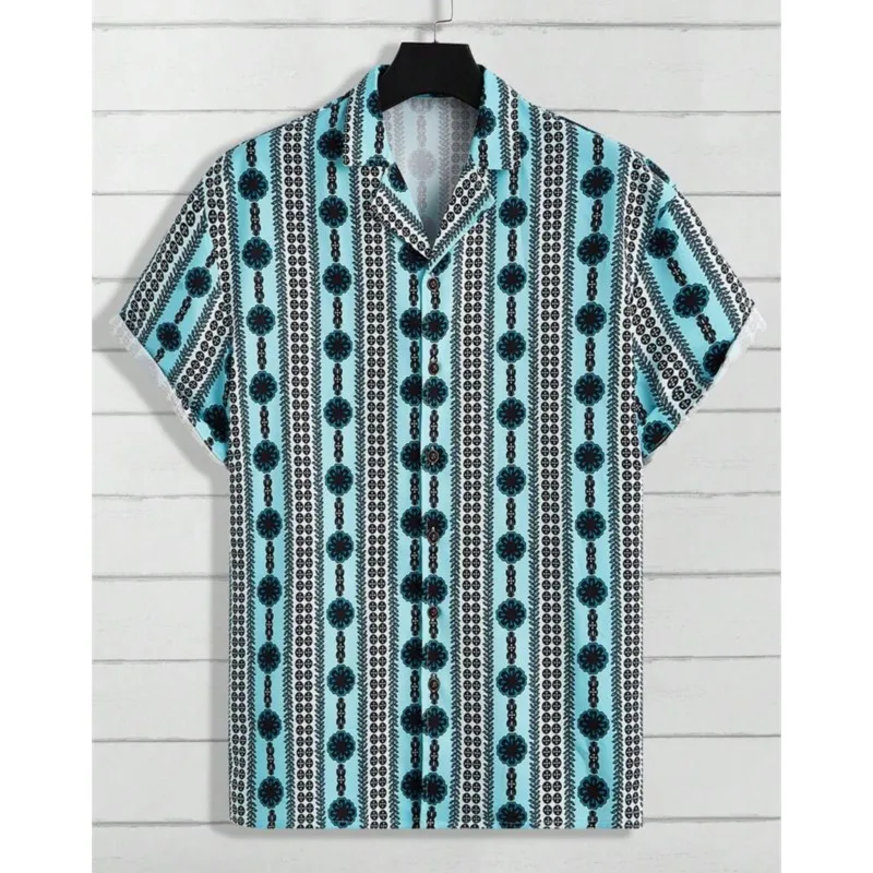 Men's Shirt Pattern Printed lapel, Summer Striped Short Sleeved Hawaiian Daily vacation, Casual And Comfortable 2025
Men's Shirt Pattern Printed lapel, Summer Striped Short Sleeved Hawaiian Daily vacation, Casual And Comfortable 2025
