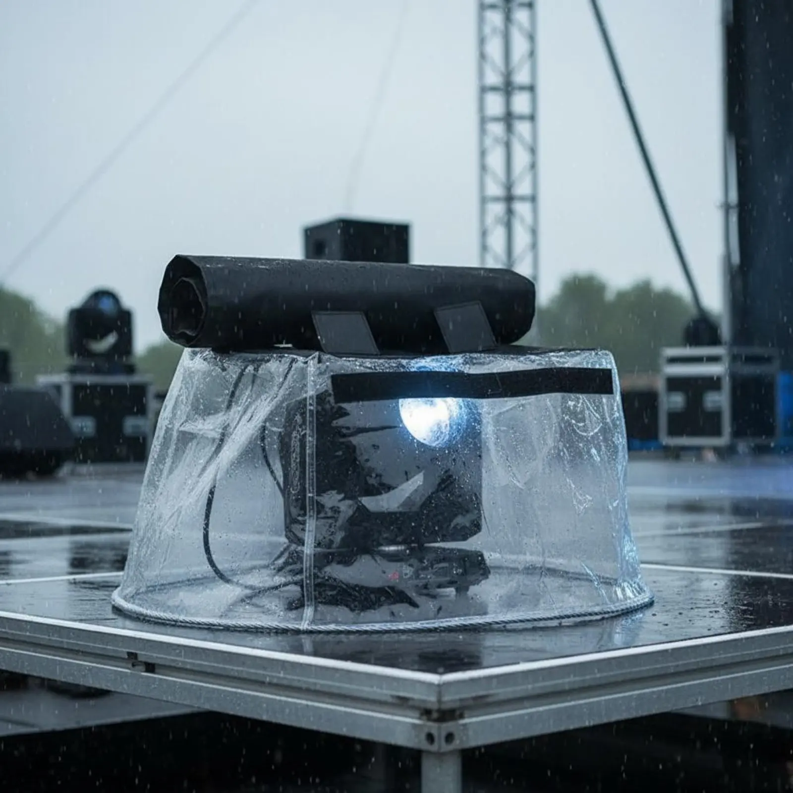 Stage Luminaire Rain Cover Lightweight Transparent Projection Luminaire Protector Lighting Equipment Accessory Dustproof
Stage Luminaire Rain Cover Lightweight Transparent Projection Luminaire Protector Lighting Equipment Accessory Dustproof