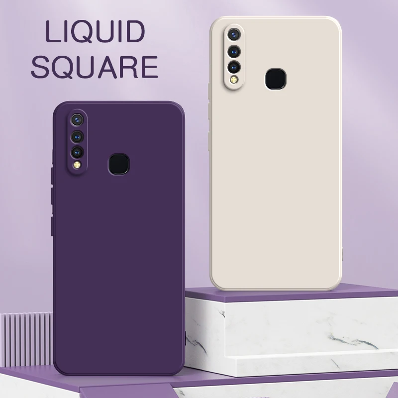 Original Square Liquid Phone Case for VIVO U3 U10 U20 U3X X Camera Protective Soft Silicone 360 Shockproof Mobile Cover Housing
Original Square Liquid Phone Case for VIVO U3 U10 U20 U3X X Camera Protective Soft Silicone 360 Shockproof Mobile Cover Housing