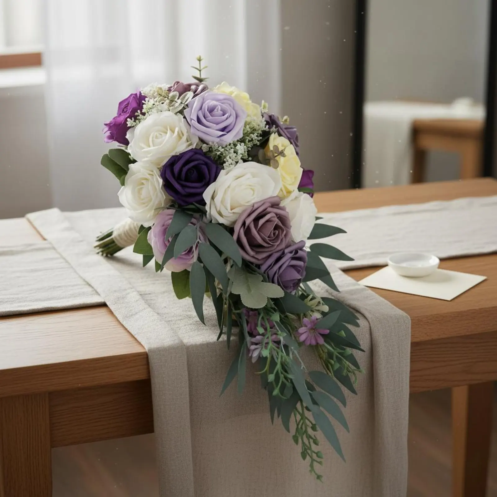 European Design Bridal Floral Arrangement Romantic Artificial Flower Floral Arrangement Event Decoration Elegant Design
European Design Bridal Floral Arrangement Romantic Artificial Flower Floral Arrangement Event Decoration Elegant Design