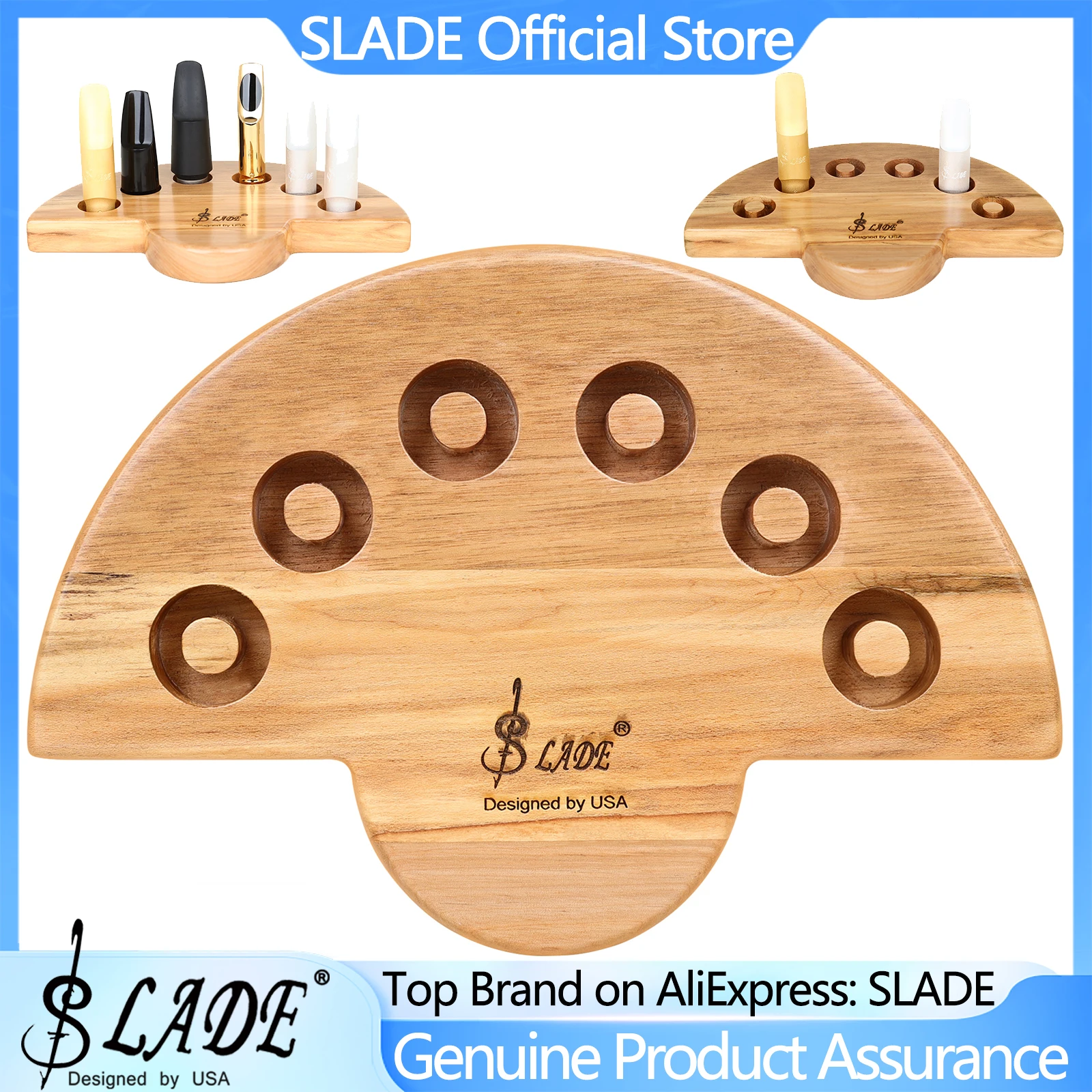 SLADE Mouthpiece Stand for Alto Tenor Soprano Saxophone/Clarinet Mouthpiece Bakelite Mouthpiece Mouthpiece Display Stand ND310
SLADE Mouthpiece Stand for Alto Tenor Soprano Saxophone/Clarinet Mouthpiece Bakelite Mouthpiece Mouthpiece Display Stand ND310