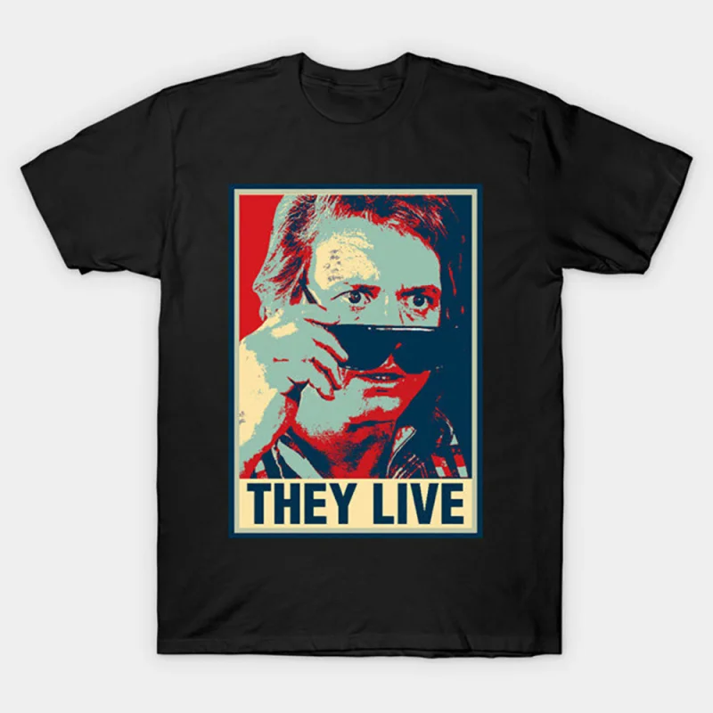 Idea Family Retro Sic-Fi They Live Gift T Shirt John Carpenter Vintage Horror movie Alien Graphic clothes All size Tee S-6XL
Idea Family Retro Sic-Fi They Live Gift T Shirt John Carpenter Vintage Horror movie Alien Graphic clothes All size Tee S-6XL