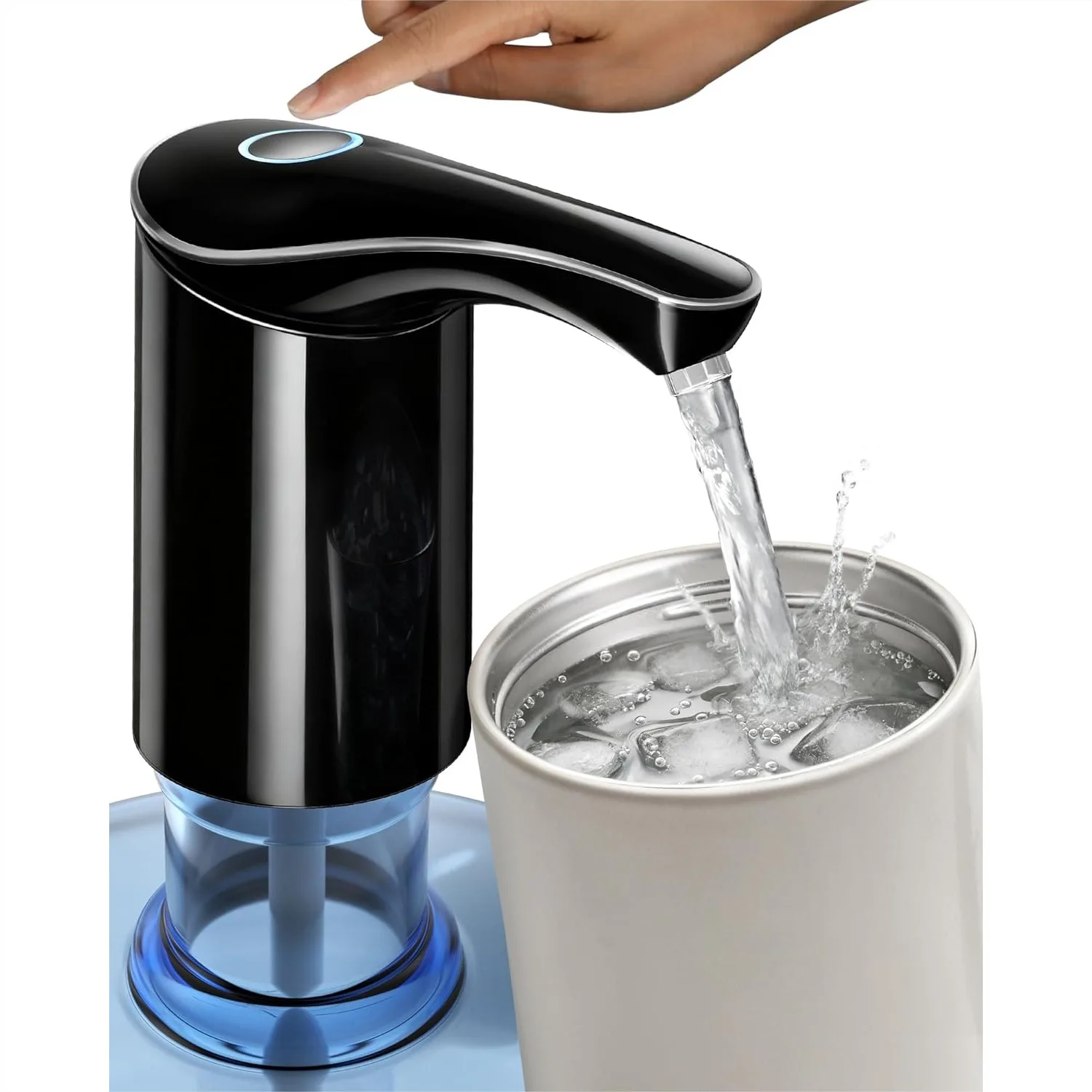 Rechargeable Water Dispenser Pump For 5 Gallon Bottle Electric USB-C Large Flow Water Jug Dispenser Portable Automatic Submersible Bottle Pump Silent Operation For Camping Home
Rechargeable Water Dispenser Pump For 5 Gallon Bottle Electric USB-C Large Flow Water Jug Dispenser Portable Automatic Submersible Bottle Pump Silent Operation For Camping Home