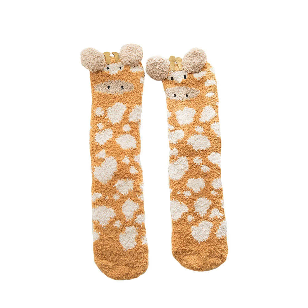 Woman Wamer Socks Winter Fashion Stockings Stylish Thicken Coral Fleece Middle Tube Floor
Woman Wamer Socks Winter Fashion Stockings Stylish Thicken Coral Fleece Middle Tube Floor