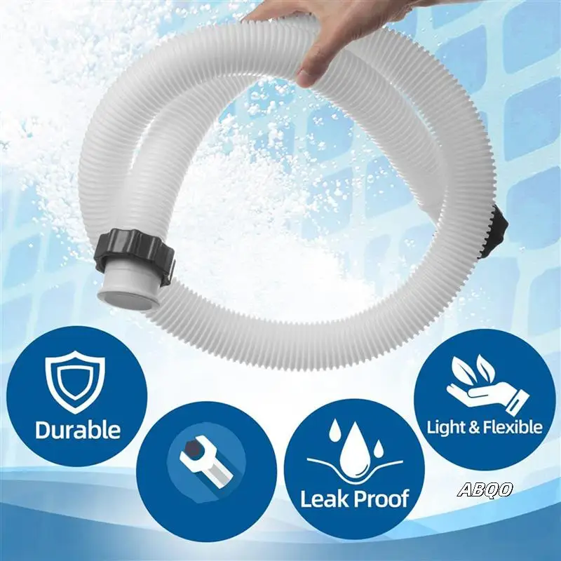 3Pcs 1.5Inch Diameter 29060E Pool Pump Replacement Hose For Intex Filter Pumps Sand Pump & Saltwater Systems 59Inch Long
3Pcs 1.5Inch Diameter 29060E Pool Pump Replacement Hose For Intex Filter Pumps Sand Pump & Saltwater Systems 59Inch Long