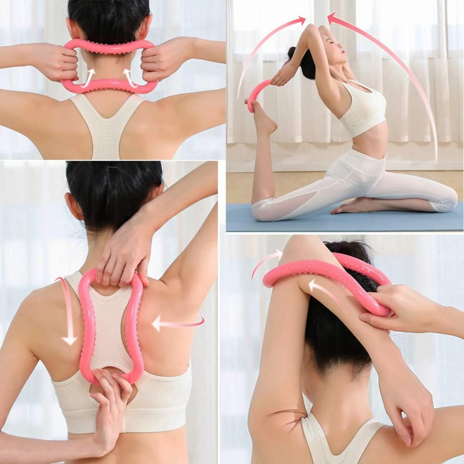 Enhance your Pilates Routine with Premium High-Quality Magic Yoga Fitness Rings - Ideal for Passionate Enthusiasts looking to Bu 
Enhance your Pilates Routine with Premium High-Quality Magic Yoga Fitness Rings - Ideal for Passionate Enthusiasts looking to Bu