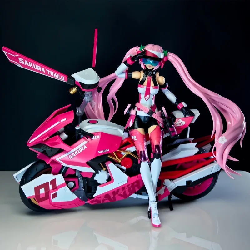 Shengji Hatsune Miku Sakura Miku Pink Soundburst Sidecar Motorcycle Articulated Assembly Model Abs Pvc For Anime Hobby Collector
Shengji Hatsune Miku Sakura Miku Pink Soundburst Sidecar Motorcycle Articulated Assembly Model Abs Pvc For Anime Hobby Collector