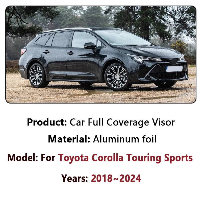For Toyota Corolla Touring Sports 2024 E210 2023~2018 Car Sun Visor Window Sunscreen Sunshade Windshield Cover Car Accessories
For Toyota Corolla Touring Sports 2024 E210 2023~2018 Car Sun Visor Window Sunscreen Sunshade Windshield Cover Car Accessories