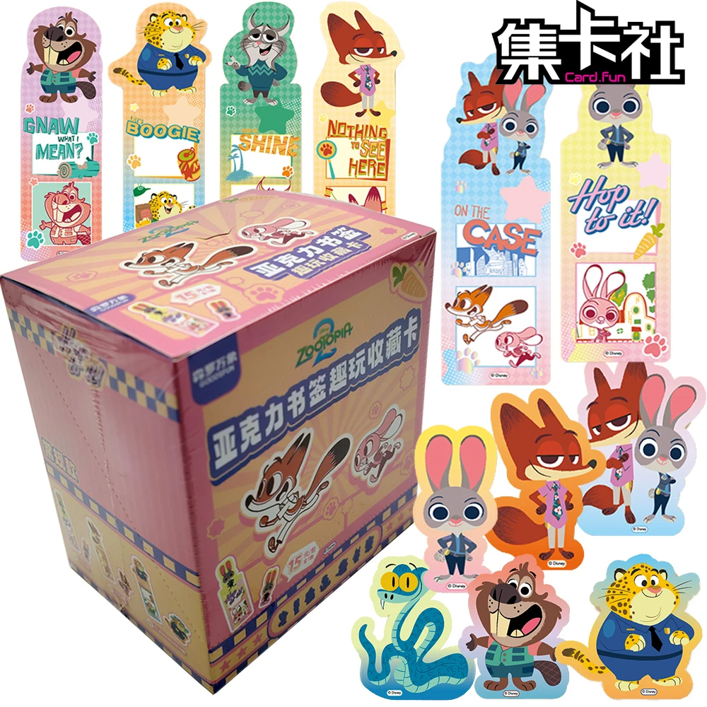 Original CARD.FUN Zootopia2 Comedy Anime Movie High Quality Exquisite Bookmark Cards Encourage Children's Birthday Surprise Gift
Original CARD.FUN Zootopia2 Comedy Anime Movie High Quality Exquisite Bookmark Cards Encourage Children's Birthday Surprise Gift