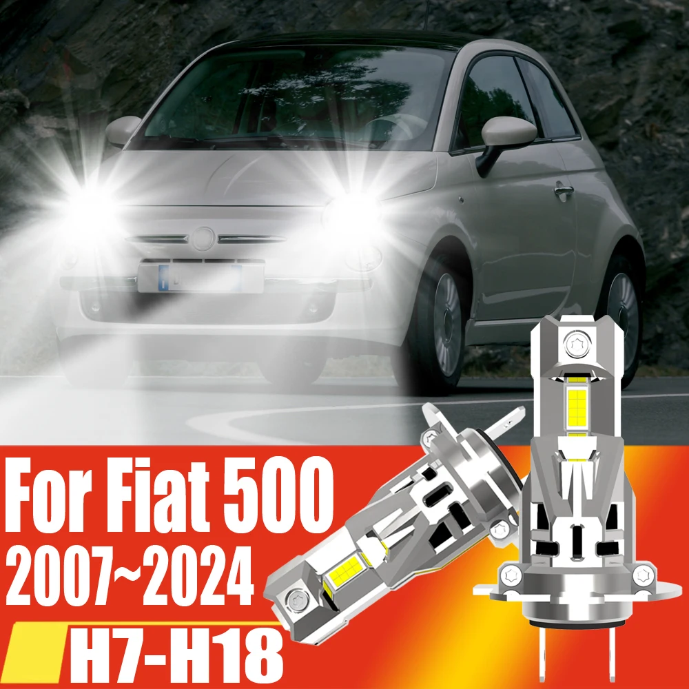 2pcs High Power H7 Led Headlight Canbus No Error H18 Car Bulb 6000K White Light Moto Diode Lamp 12v 55w For Fiat 500 2007~2024
2pcs High Power H7 Led Headlight Canbus No Error H18 Car Bulb 6000K White Light Moto Diode Lamp 12v 55w For Fiat 500 2007~2024