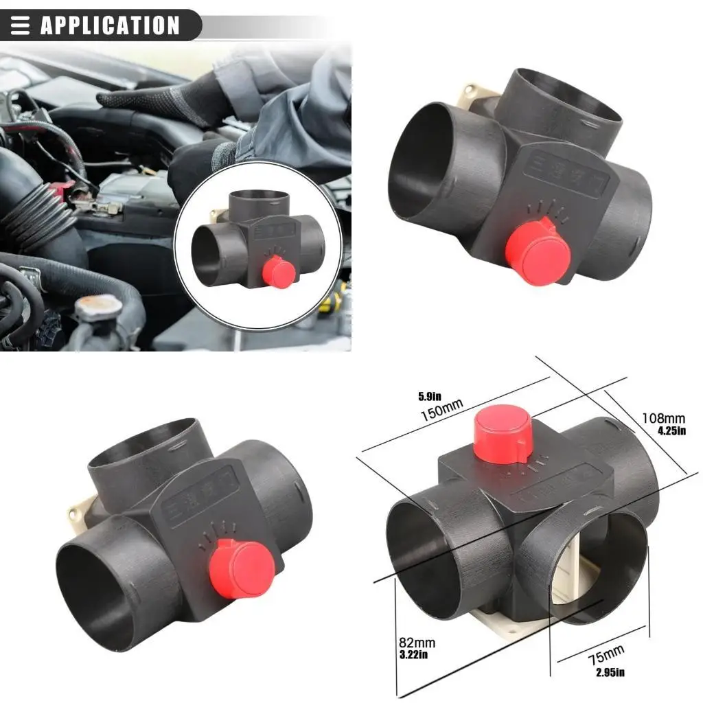 652F 75mm/90mm Diameter Parking Heater Valves Vent Exhaust Pipe Joiner Connector Elbow Pipe Outlet High Temperature Resistant
652F 75mm/90mm Diameter Parking Heater Valves Vent Exhaust Pipe Joiner Connector Elbow Pipe Outlet High Temperature Resistant