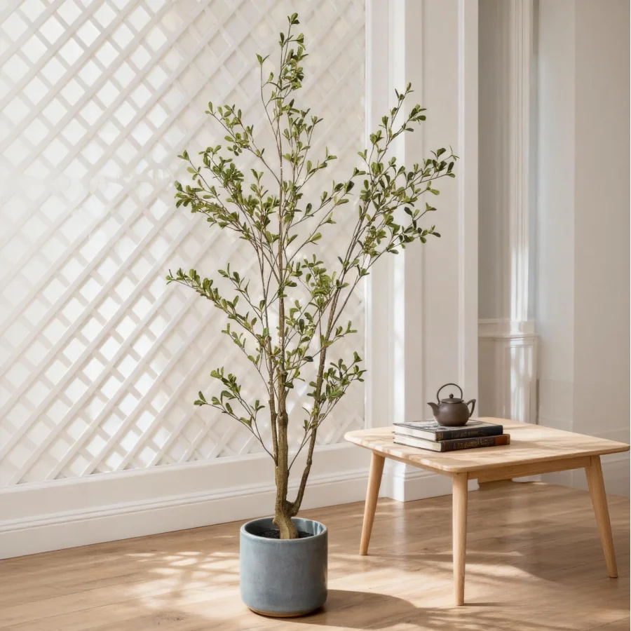 5FT Artificial Olive Tree with Black Plastic Pot Lifelike Fake Potted Indoor Plant Faux Tree for Home Living Room Decor 1pc/set
5FT Artificial Olive Tree with Black Plastic Pot Lifelike Fake Potted Indoor Plant Faux Tree for Home Living Room Decor 1pc/set