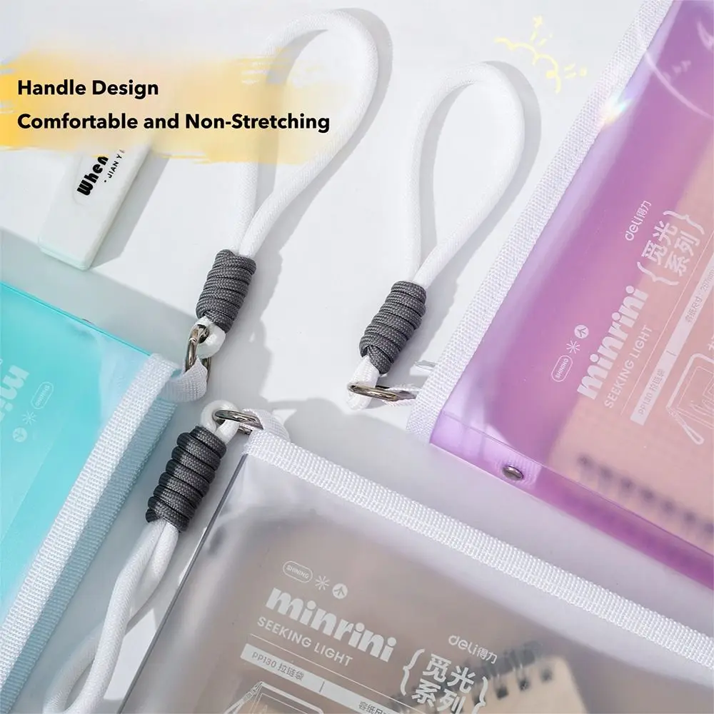 Новая портативная цветная сумка для файлов формата А4, прозрачные студенческие папки, студенческие канцелярские принадлежности, тестовые сумки для хранения бумаги
Новая портативная цветная сумка для файлов формата А4, прозрачные студенческие папки, студенческие канцелярские принадлежности, тестовые сумки для хранения бумаги