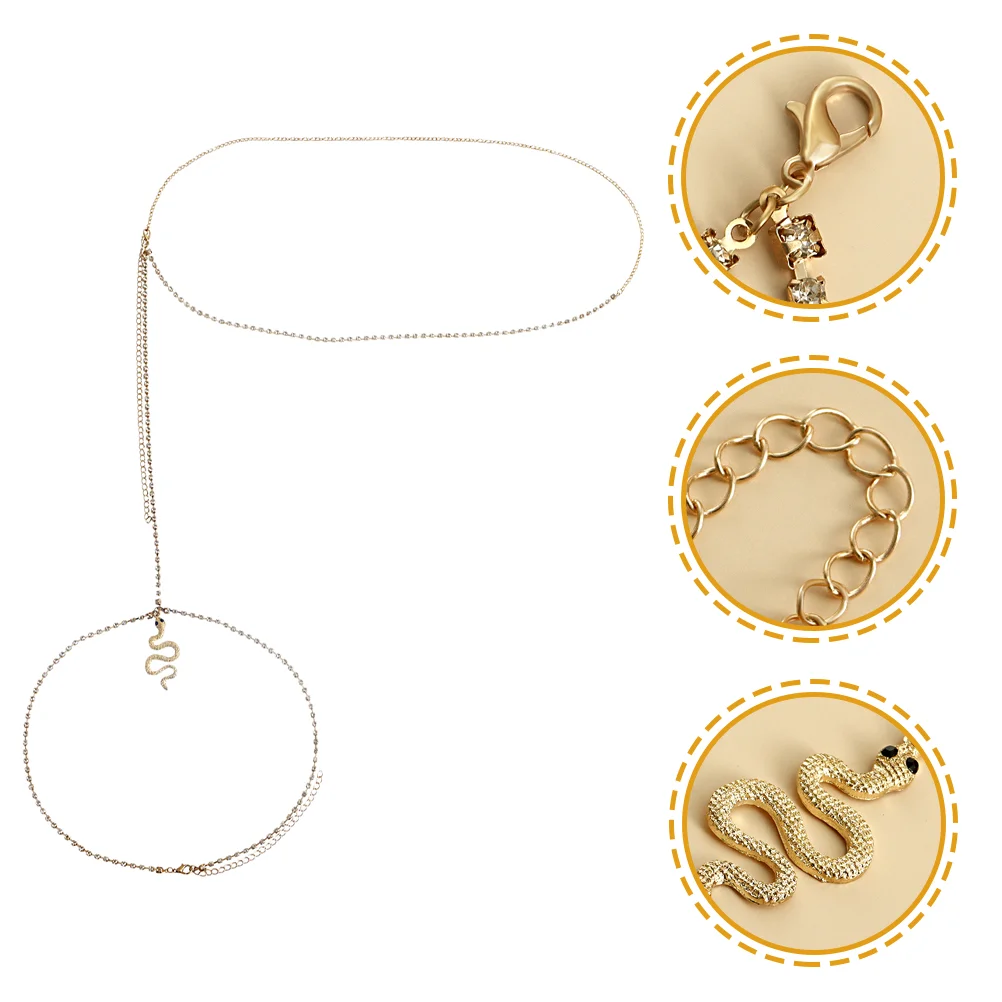 Snake Pendant Waist Leg Chain Thigh Chain Body Chain Jewelry for Women waist chain body chains for women
Snake Pendant Waist Leg Chain Thigh Chain Body Chain Jewelry for Women waist chain body chains for women