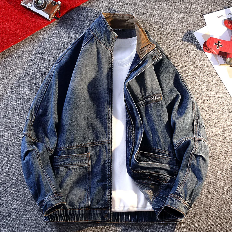 2026 Spring Men'S Fashion Trend Comfortable Versatile Casual Large Size Solid Color High Quality Loose Long-Sleeved Denim Jacket
2026 Spring Men'S Fashion Trend Comfortable Versatile Casual Large Size Solid Color High Quality Loose Long-Sleeved Denim Jacket