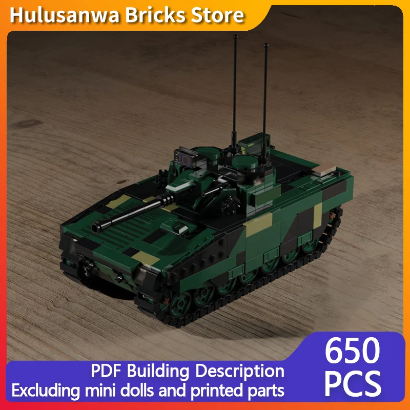 CV9040 Infantry Fighting Vehicle Model MOC Building Bricks War Equipment Modular Technology Gifts Holiday Assemble Children Toys
CV9040 Infantry Fighting Vehicle Model MOC Building Bricks War Equipment Modular Technology Gifts Holiday Assemble Children Toys