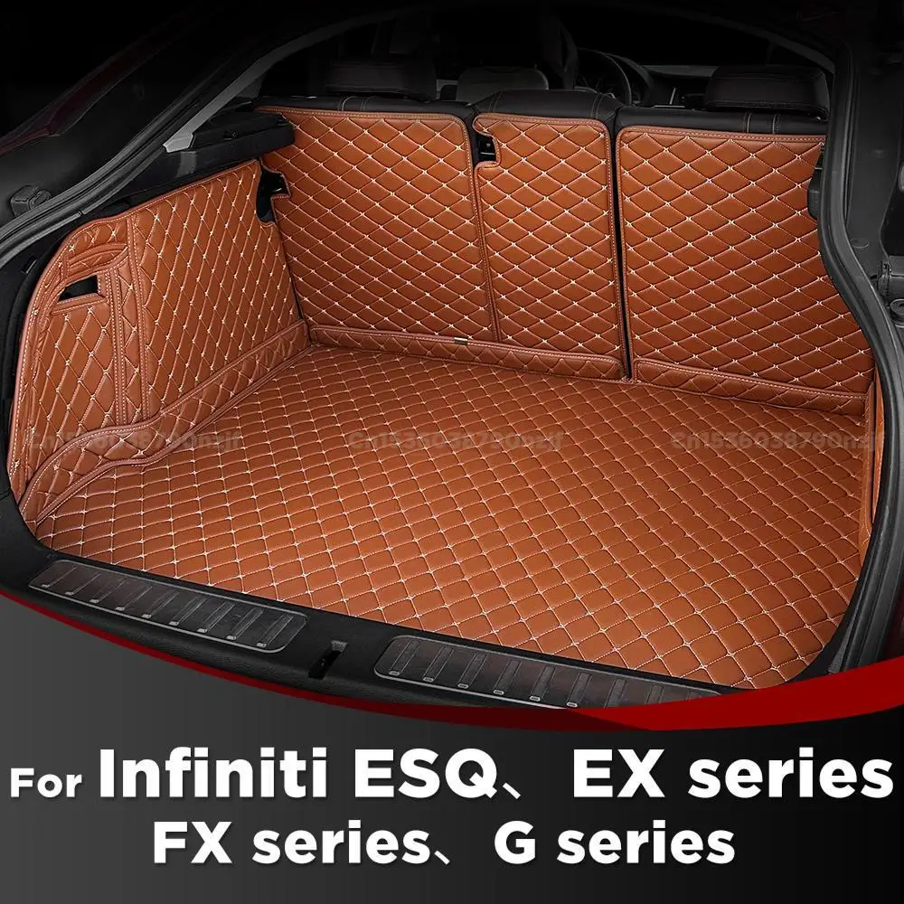 For Infiniti ESQ、EX series、FX series、G series Auto Full Coverage Trunk Mat Car Protective Pad Cargo Liner Interior Accessories
For Infiniti ESQ、EX series、FX series、G series Auto Full Coverage Trunk Mat Car Protective Pad Cargo Liner Interior Accessories
