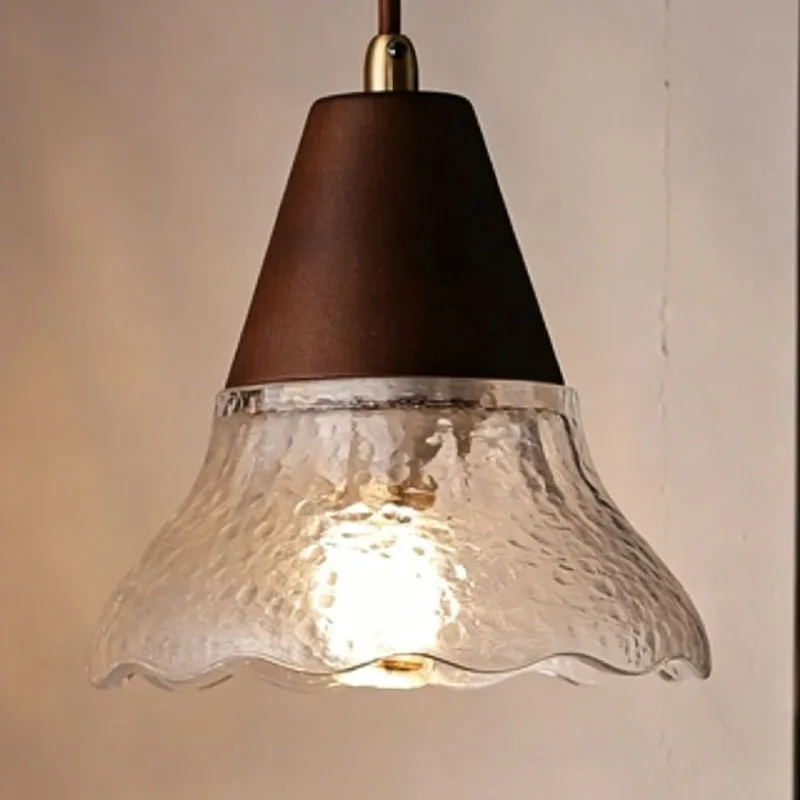 Modern Glass Pendant Lamp With Brown Wood Bedroom Dining Room Kitchen Light Fixtures Cord Adjustable
Modern Glass Pendant Lamp With Brown Wood Bedroom Dining Room Kitchen Light Fixtures Cord Adjustable
