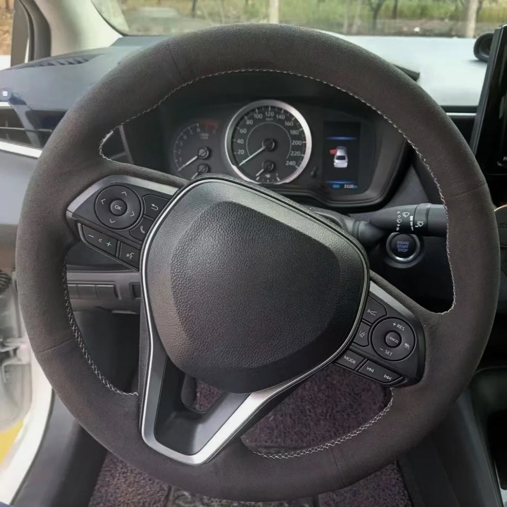 Custom Car Steering Wheel Braid Cover Soft 100% Fit For Toyota Camry Avalon Corolla Highlander RAV4 Car Products Steering Wrap
Custom Car Steering Wheel Braid Cover Soft 100% Fit For Toyota Camry Avalon Corolla Highlander RAV4 Car Products Steering Wrap