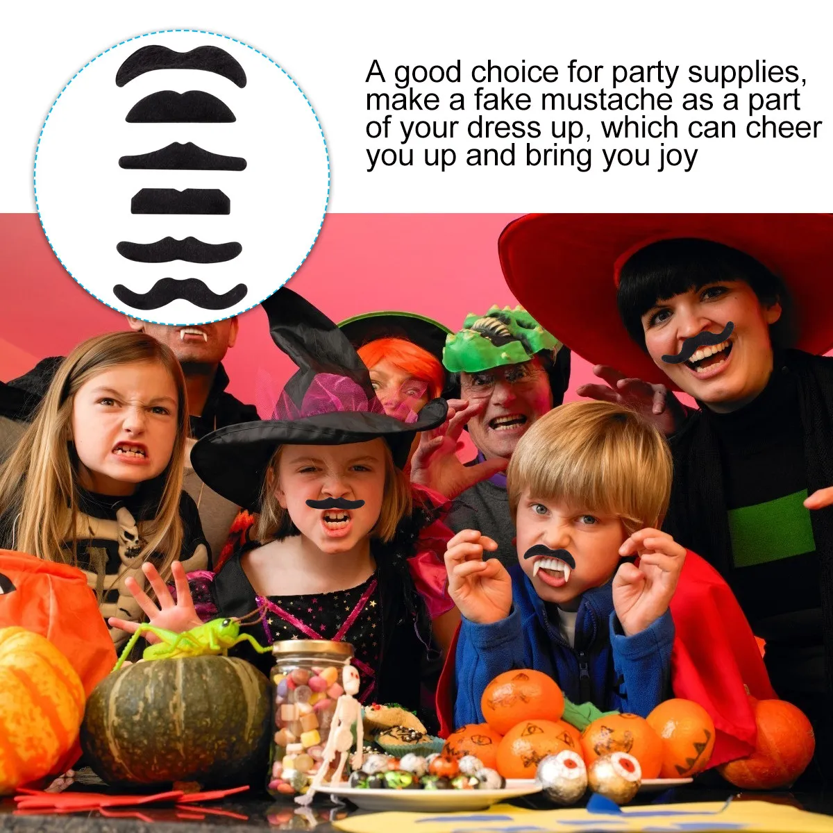 Набор из 2 реалистичных накладных бород и усов на самоклеящейся основе для костюмов на Хэллоуин, реквизит для взрослых вечеринок, веселых игр и костюмированных мероприятий
Набор из 2 реалистичных накладных бород и усов на самоклеящейся основе для костюмов на Хэллоуин, реквизит для взрослых вечеринок, веселых игр и костюмированных мероприятий