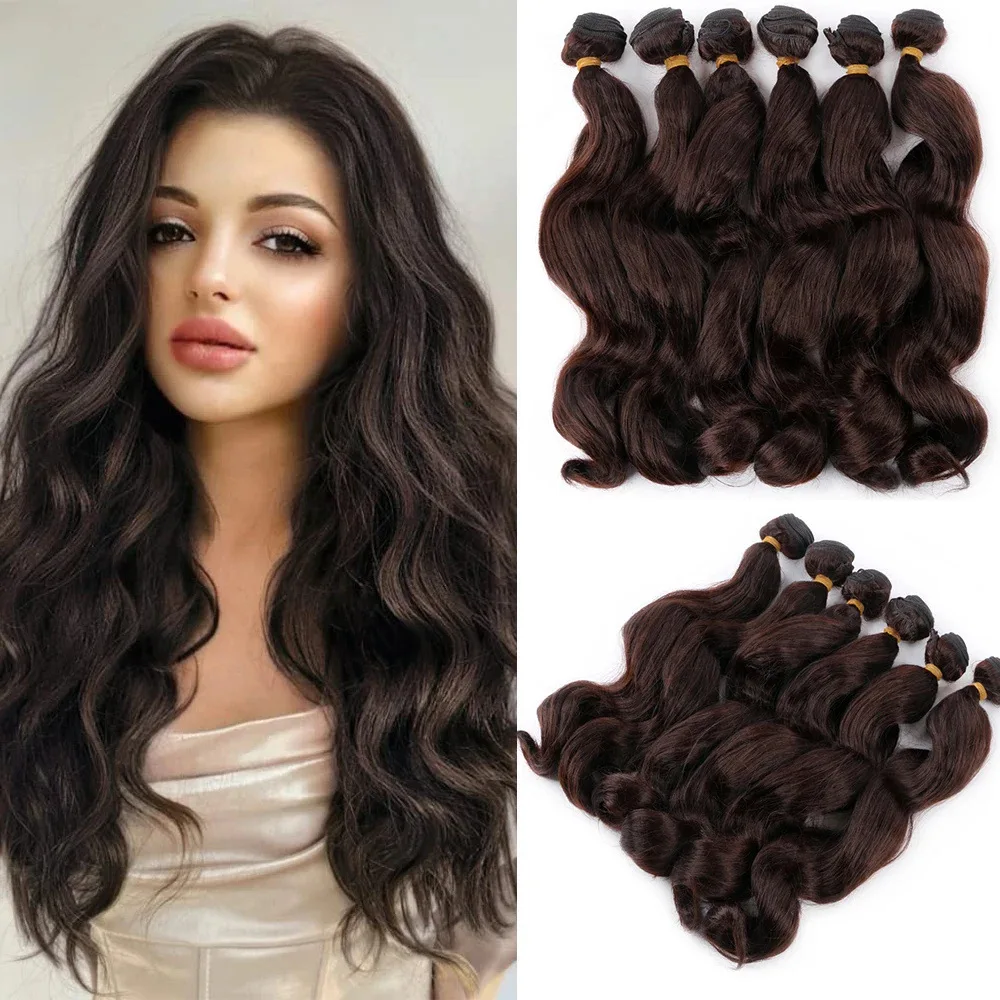 Synthetic Loose Curl Weft Hair Bundle Set 6PCS Multi Size Styling Pack for Cosplay Party Daily Wear
Synthetic Loose Curl Weft Hair Bundle Set 6PCS Multi Size Styling Pack for Cosplay Party Daily Wear