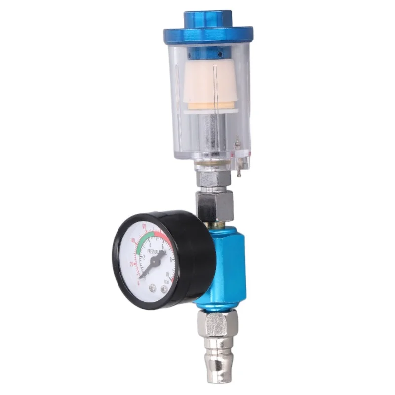 Spray Gun Air Regulator Iron Plastic Brass Pneumatic Tool Accessory For Paint Guns 1/4in
Spray Gun Air Regulator Iron Plastic Brass Pneumatic Tool Accessory For Paint Guns 1/4in