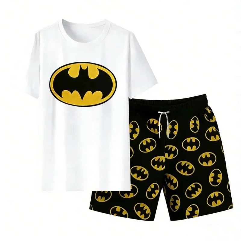 Fashion 2026 Cartoon Batman Hero Popular Summer Children Adult Parent Child T-shirt Shorts Casual Sports Couple Best Set
Fashion 2026 Cartoon Batman Hero Popular Summer Children Adult Parent Child T-shirt Shorts Casual Sports Couple Best Set