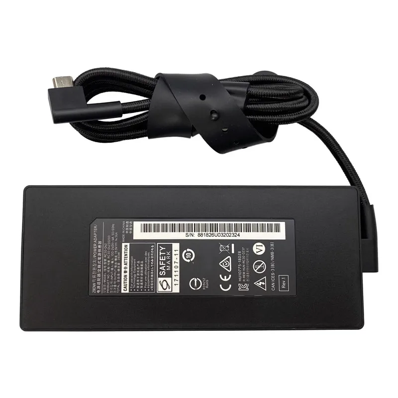 280W 19.5V 14.36A AC Adapter Charger For Razer Blade 17/i7-12800H/RTX3060 Gaming Laptop Power Supply RC30-042302 RC30-04230200
280W 19.5V 14.36A AC Adapter Charger For Razer Blade 17/i7-12800H/RTX3060 Gaming Laptop Power Supply RC30-042302 RC30-04230200