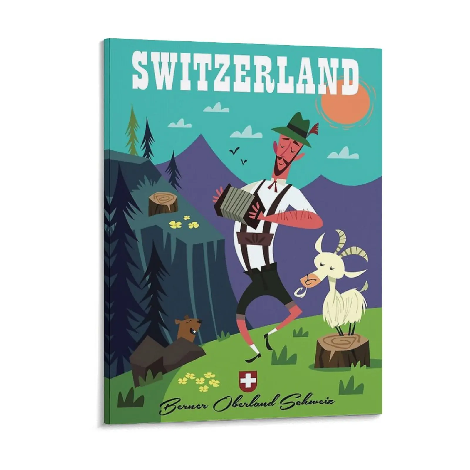 Switzerland Poster Canvas Painting Plaques Living Room Garage Printed Bar Cave Party Framed Wall Paintings
Switzerland Poster Canvas Painting Plaques Living Room Garage Printed Bar Cave Party Framed Wall Paintings
