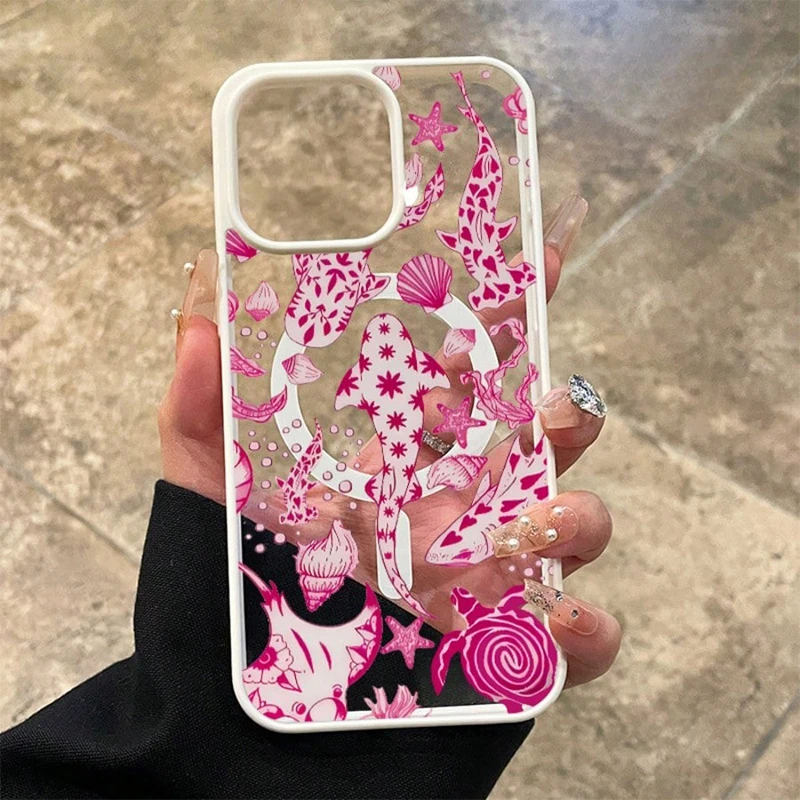 Pink Shark Turtle Pattern Magnetic Phone Case For Samsung Galaxy S26 S25 Ultra Plus 5G S24 S23 FE A17 A37 A57 A56 A55 A54 Cover
Pink Shark Turtle Pattern Magnetic Phone Case For Samsung Galaxy S26 S25 Ultra Plus 5G S24 S23 FE A17 A37 A57 A56 A55 A54 Cover