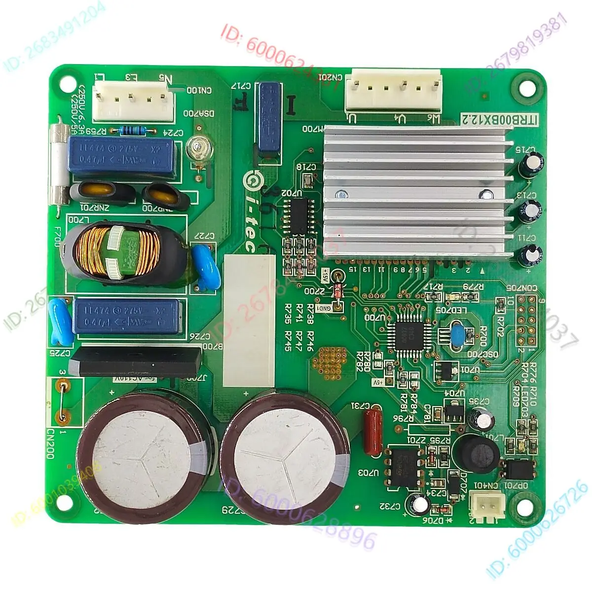 used for refrigerator computer board partVariable frequency board C01507000191 ITRB00BX12 drive compressor control
used for refrigerator computer board partVariable frequency board C01507000191 ITRB00BX12 drive compressor control