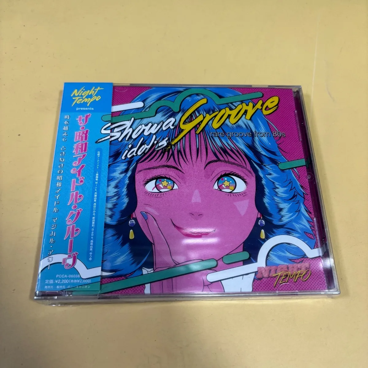 Night Tempo Showa Idol's Groove Album Music CD Japanese 80s City Pop Retro Music Disc Showa Rare Groove Pop Album CD
Night Tempo Showa Idol's Groove Album Music CD Japanese 80s City Pop Retro Music Disc Showa Rare Groove Pop Album CD