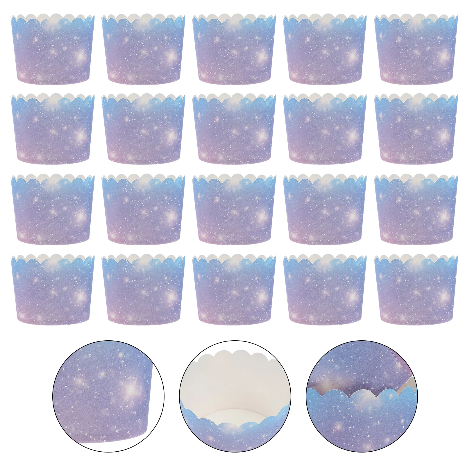 100 Pcs Gradient Cake Paper High Temp Resistant Baking Cups Cupcake Liners Muffin Cups Celebrations Parties Weddings
100 Pcs Gradient Cake Paper High Temp Resistant Baking Cups Cupcake Liners Muffin Cups Celebrations Parties Weddings