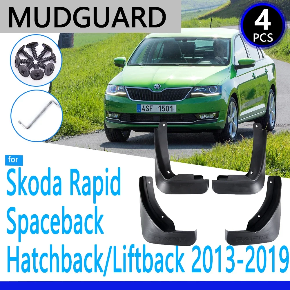 Mudguards fit for Skoda Rapid Spaceback Hatchback 2013~2019 2014 2015 2016 Car Accessories Mudflap Fender Auto Replacement Parts
Mudguards fit for Skoda Rapid Spaceback Hatchback 2013~2019 2014 2015 2016 Car Accessories Mudflap Fender Auto Replacement Parts