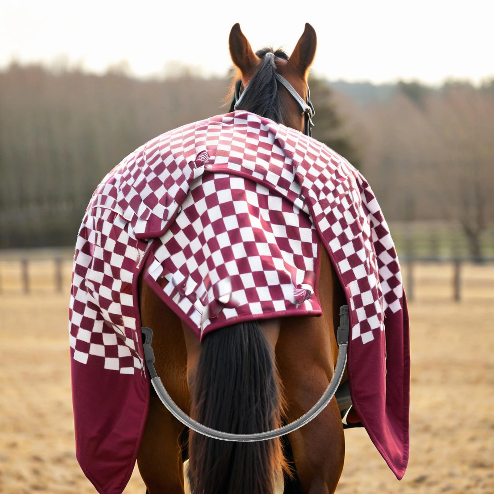Эластичные ремни для ног с конским одеялом, сменные двусторонние зажимы, регулируемый зимний ремень для простыни, практичный многоразовый
Эластичные ремни для ног с конским одеялом, сменные двусторонние зажимы, регулируемый зимний ремень для простыни, практичный многоразовый