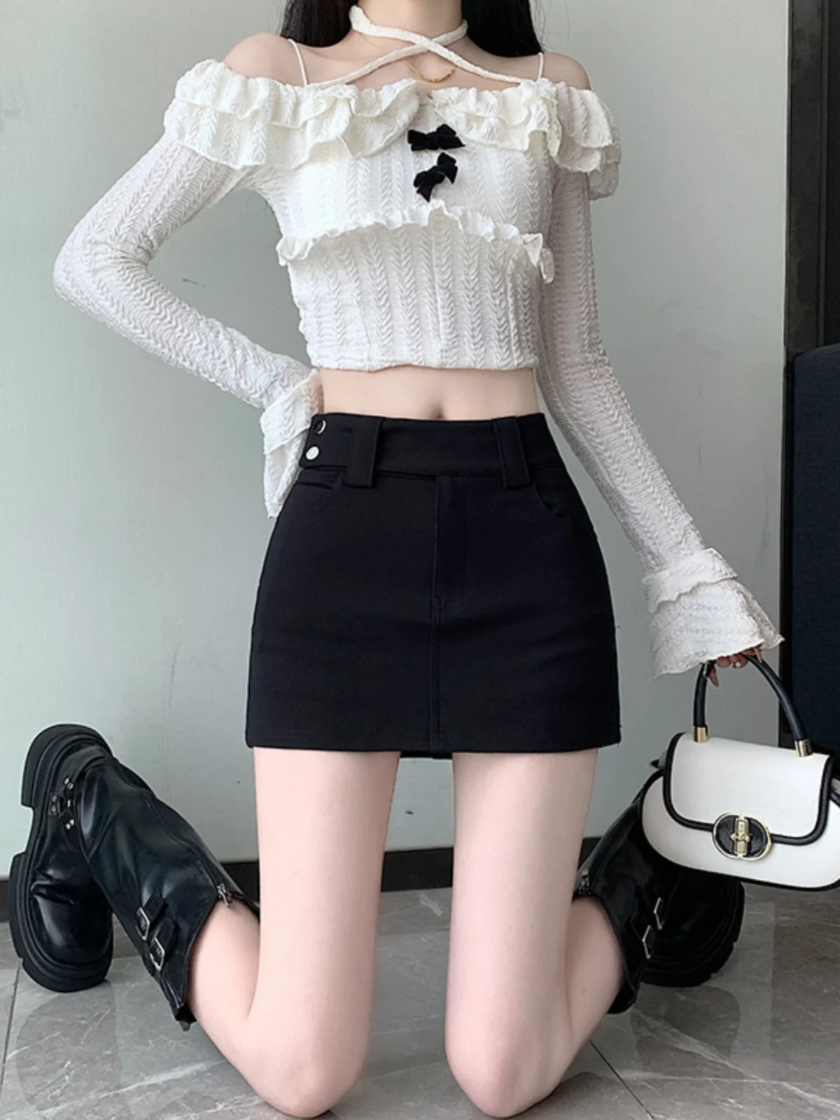 Bodycon Skirt Long Satin Black Woman Autumn Stretchy Midi Length French Refined Evening Banquet Ladies Sophisticated Slim Fitted
Bodycon Skirt Long Satin Black Woman Autumn Stretchy Midi Length French Refined Evening Banquet Ladies Sophisticated Slim Fitted