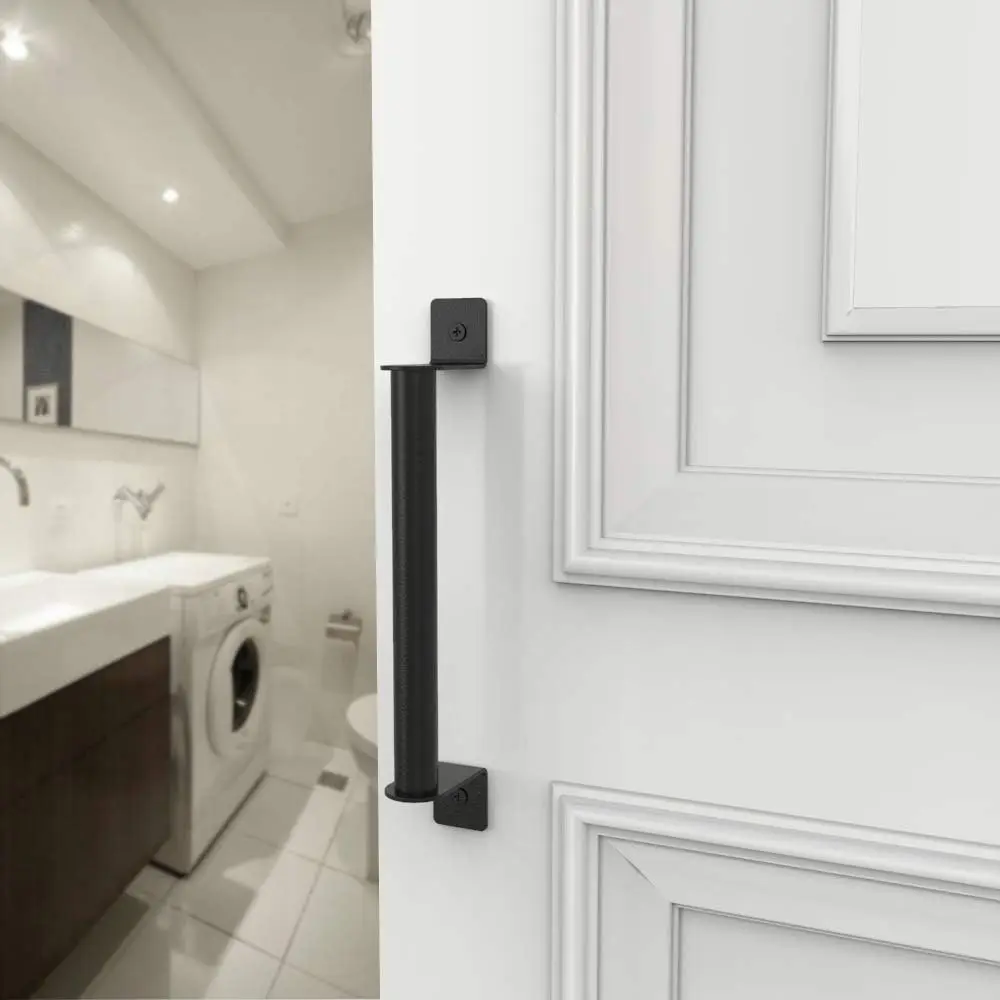 LWZH Black Carbon Steel Sliding Barn Door Pull Handle Door Pull Handle for Sliding Barn Door Gate Screws Included
LWZH Black Carbon Steel Sliding Barn Door Pull Handle Door Pull Handle for Sliding Barn Door Gate Screws Included