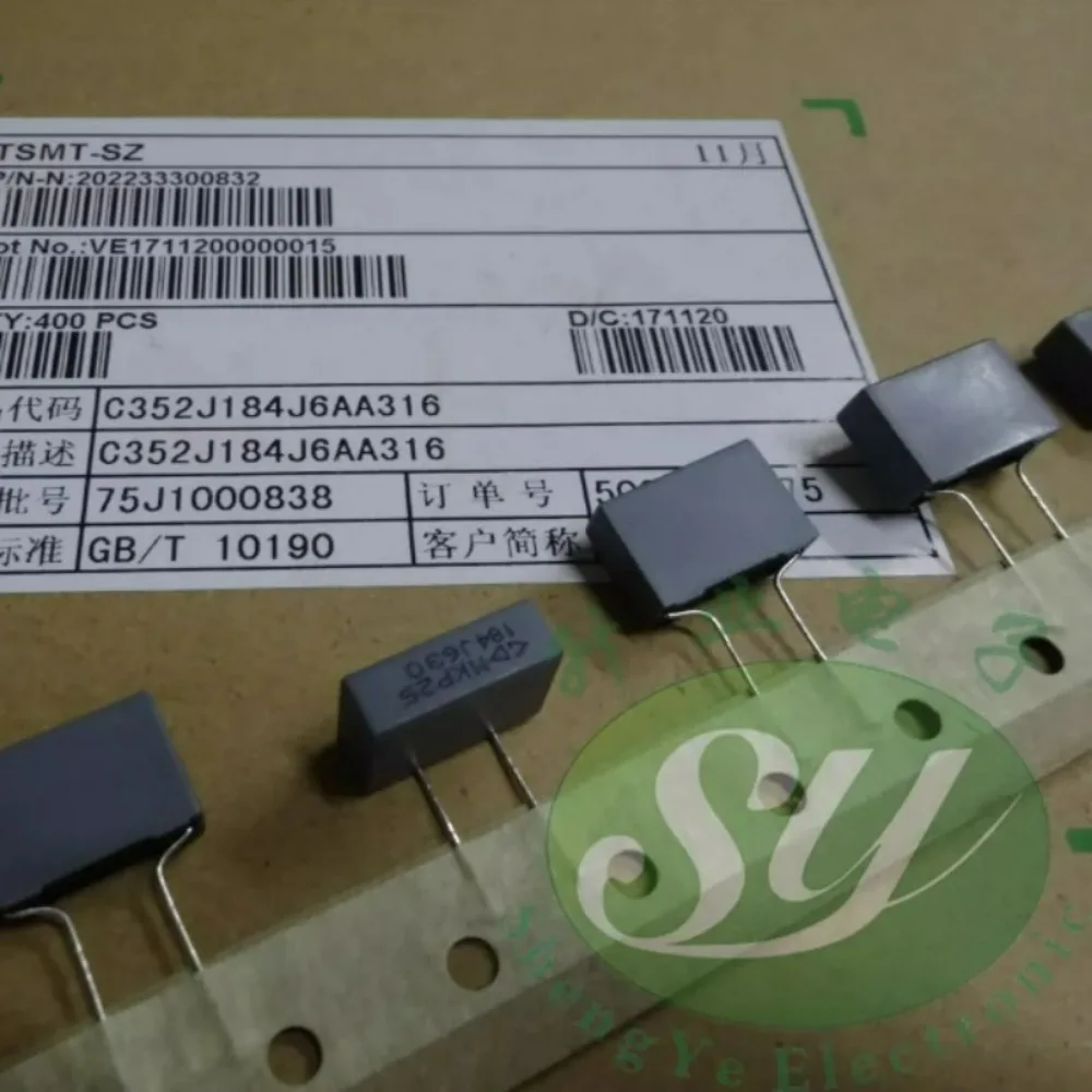 10pcs/lot Fara MKP25 0.18uf 630V 180nf u18 184 Brand New 8mm Film Capacitor C352J184J6AA316
10pcs/lot Fara MKP25 0.18uf 630V 180nf u18 184 Brand New 8mm Film Capacitor C352J184J6AA316