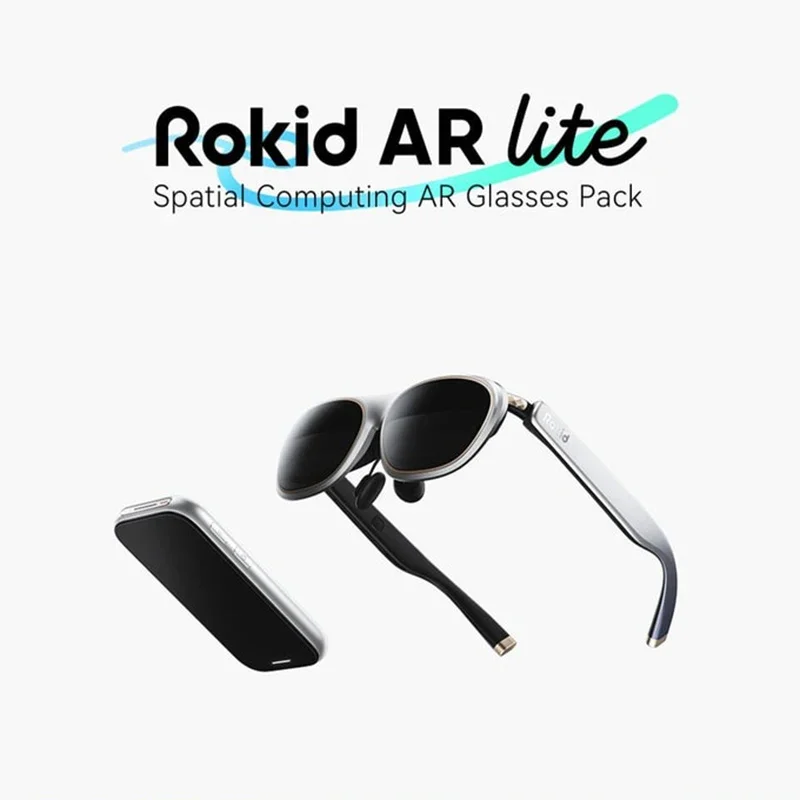 Rokid AR Lite 3D VR Smart AR Glasses Max 2 300" Spatial Multi Screen 1920X1200 50°FoV Home Game Viewing Realtime Translation
Rokid AR Lite 3D VR Smart AR Glasses Max 2 300" Spatial Multi Screen 1920X1200 50°FoV Home Game Viewing Realtime Translation